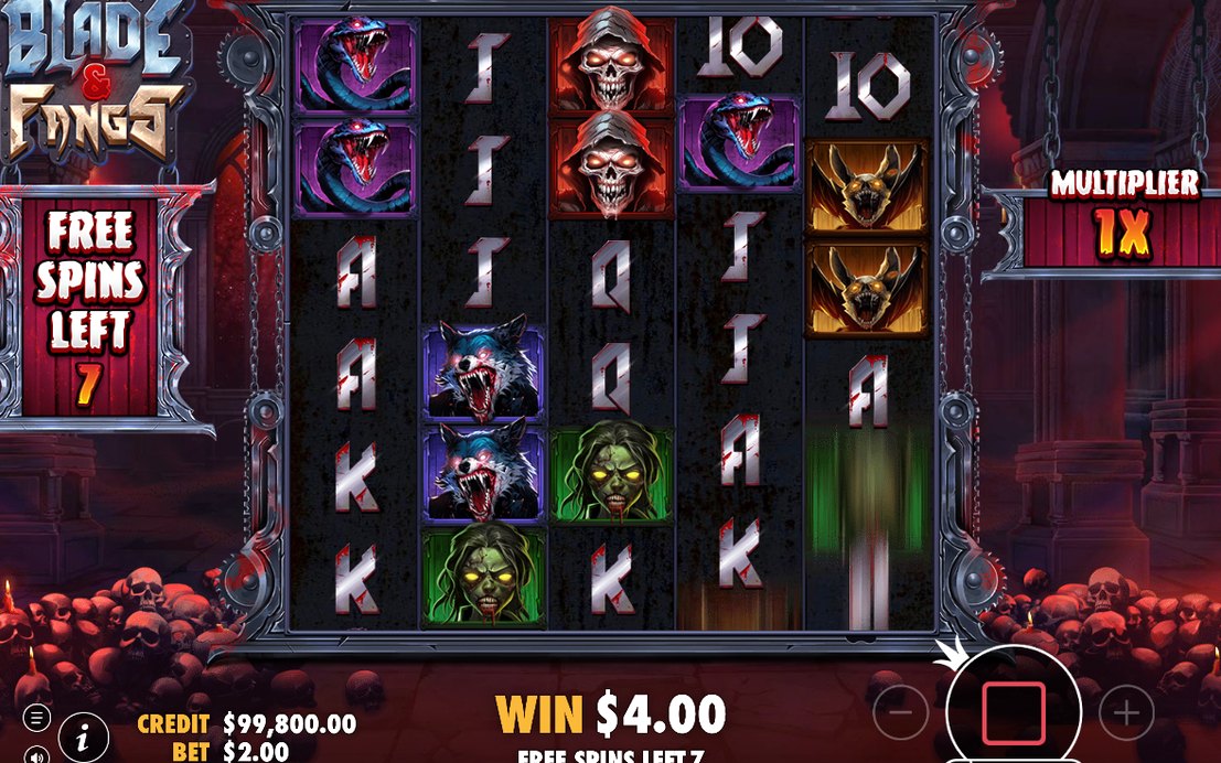 Free Spins med kvarvarande gratisspel och växande multiplikator