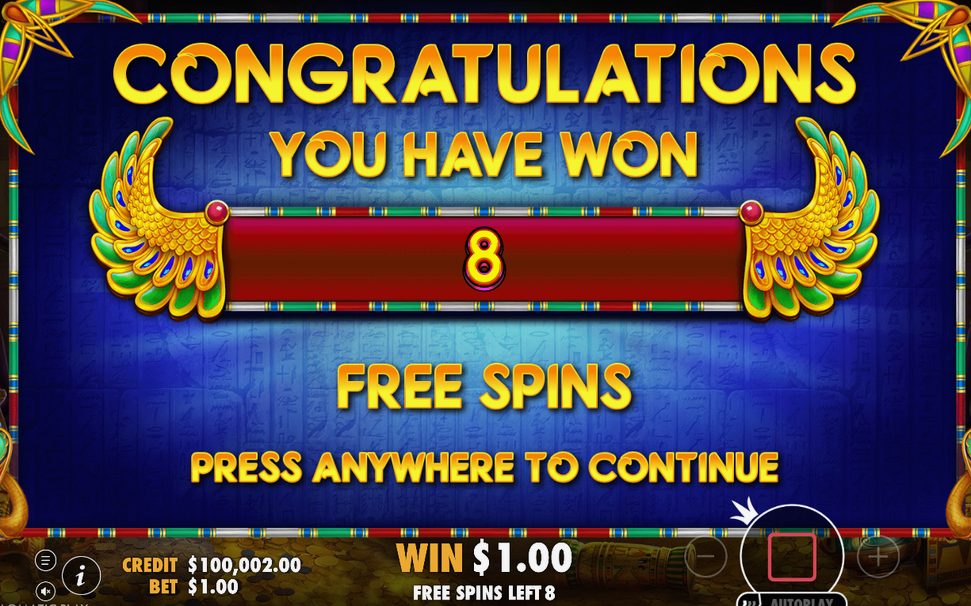 Free spins-läge med Super Respin-pott som fylls under snurrarna