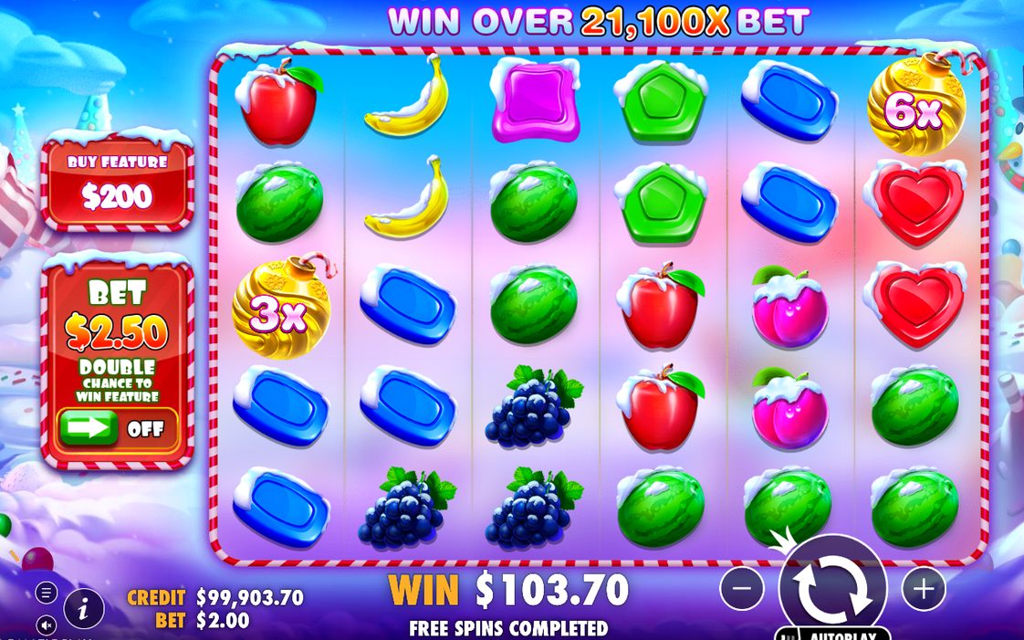 Free Spins med Multiplier Bombs på rutnätet