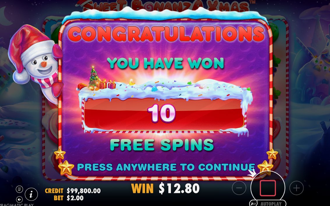 Free Spins med tumble-kedja efter en vinst